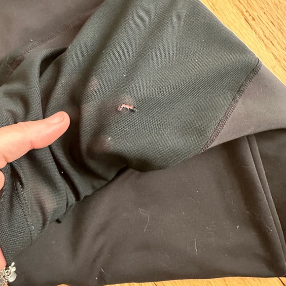 Nike Dri-FIT black mesh detail Leggings - Picture 2 of 3